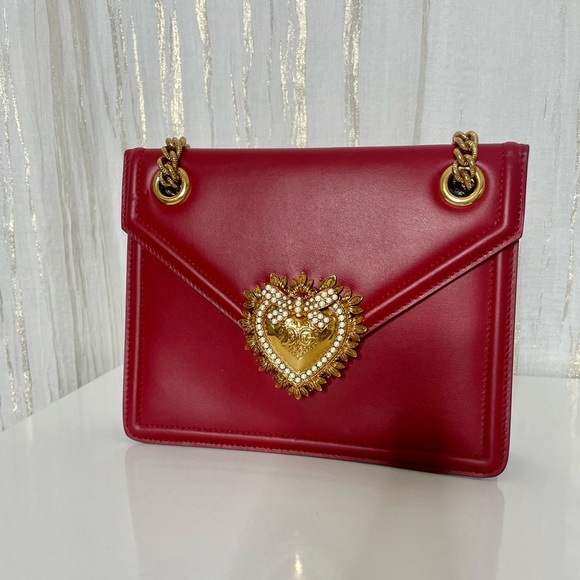 Mini Devotion bag in smooth calfskin - Picture 2 of 11